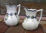 Set of Two Pitchers